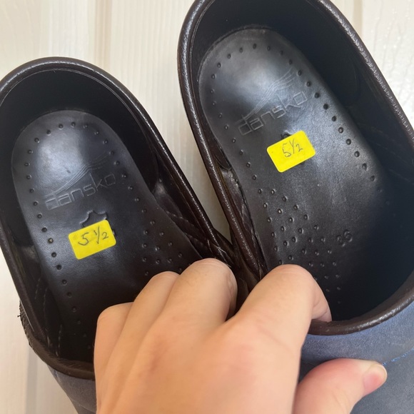 Blue DANSKO clogs - Picture 3 of 6
